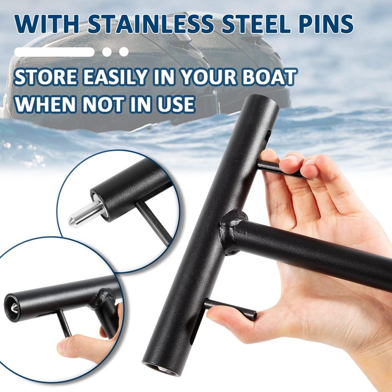 Bonbo 10108 Lock N' Stow for Outboard Trailering, Outboard Transom Saver, Trailering Support Bracket Fits for Mercury 135 OptiMax, 150 OptiMax, 175 OptiMax, and 75-HP to 200-HP EFI Outboard Motors - Image 5
